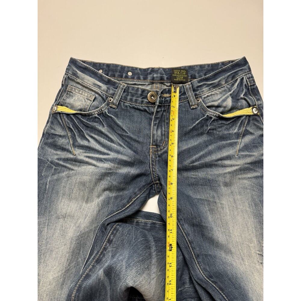 Y2K Vintage JLo Jeans Straight Leg Indigo Denim 2000’s ~ 28 - Picture 7 of 12